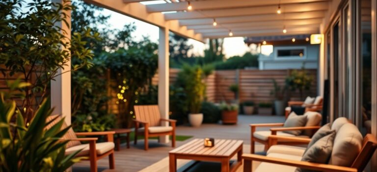 Haal buiten naar binnen: tips voor een harmonieuze veranda en tuin